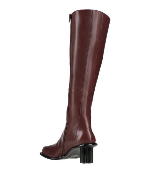 Farm Rio Brown Minimalist Leather Boots