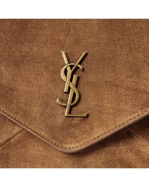 Saint Laurent Brown Small Storage Pouch