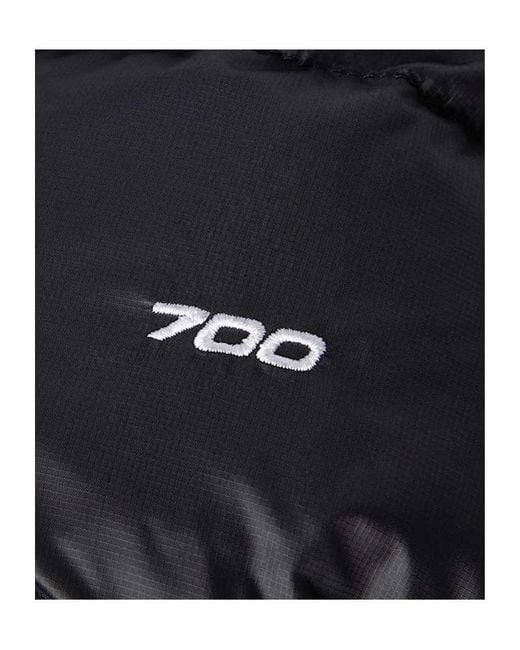 The North Face Black Nuptse Cropped Padded Jacket