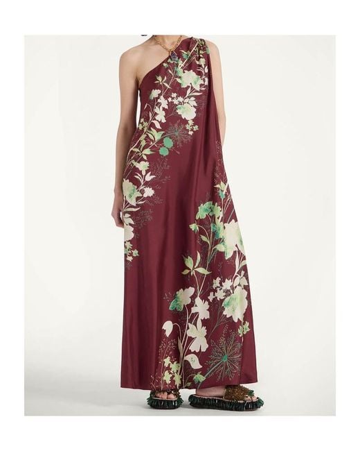 LaDoubleJ Red Roy Maxi Dress