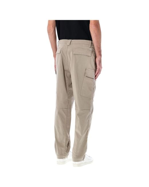C P Company Gray Cargo Pants for men