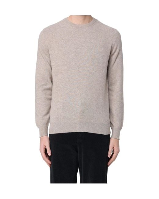 Zegna Pink Crew Neck Sweater for men