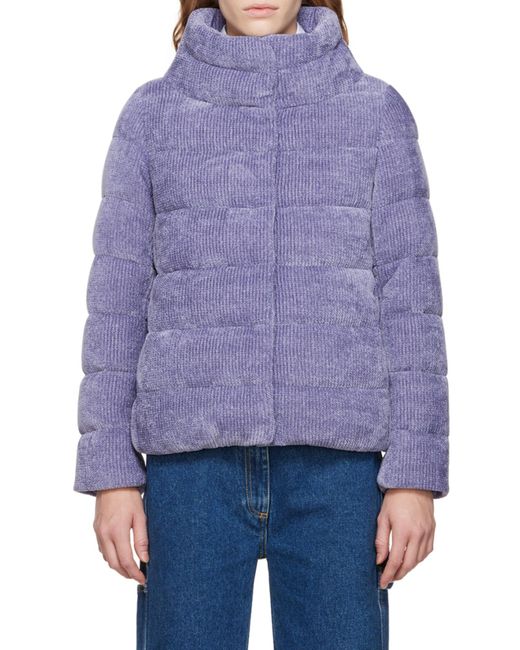 Herno Blue Logo Down Jacket