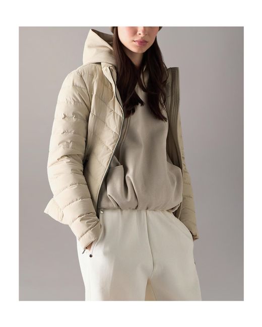 Moose Knuckles Natural Elora Down Jacket
