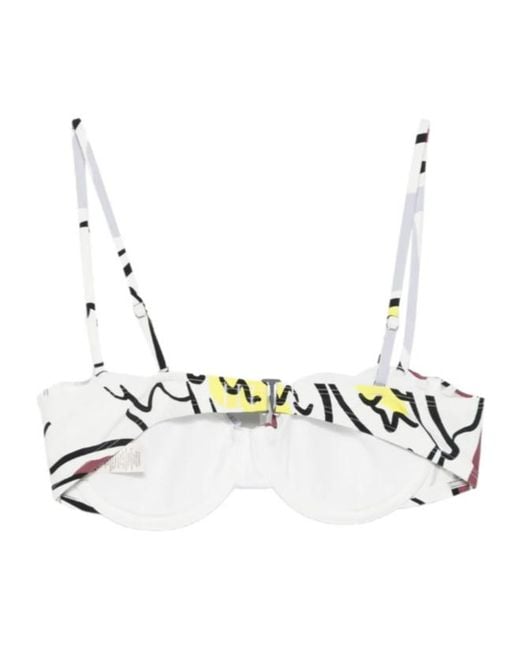 Tory Burch Metallic Multi-Coloured Printed Bikini