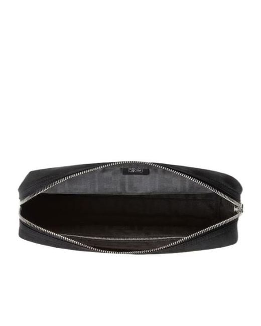 Fendi Black Toiletry Case Medium for men