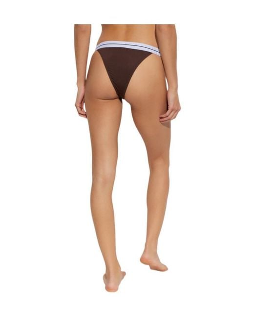 Palm Angels White Solid Color Underwear Set