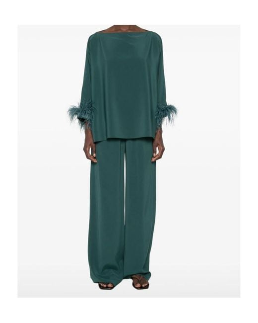 Gianluca Capannolo Green Boat-Neck Top