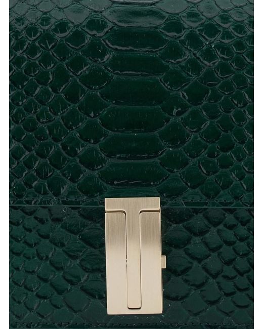 Tom Ford Green B C Chain Shoulder Bag
