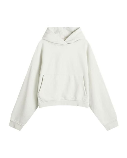 Entire studios White Hooded Sweater for men