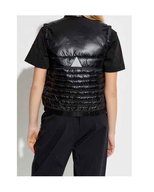 Moncler Black Waistcoats