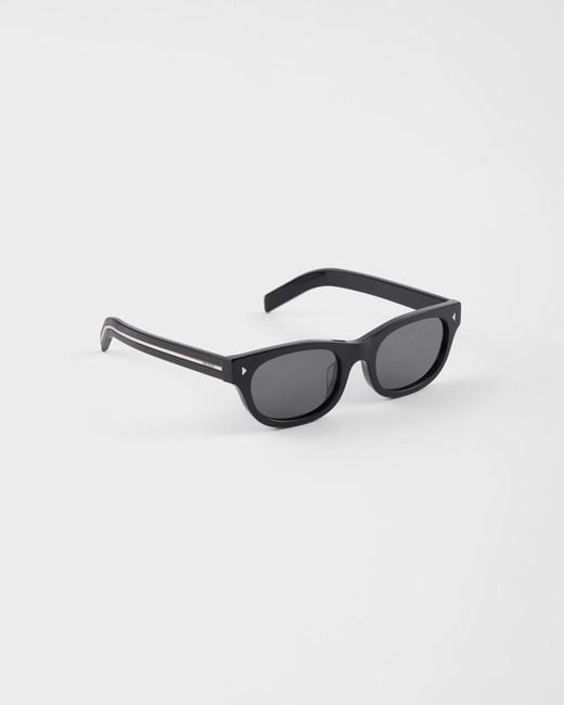 Prada White Eyewear Collection Sunglasses
