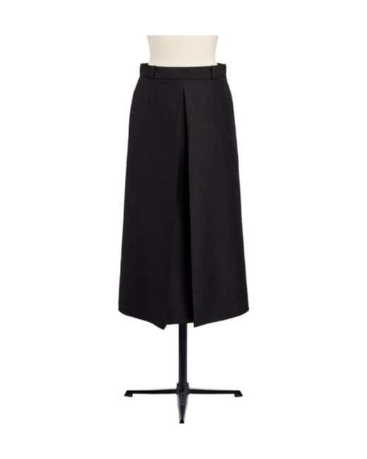 Dior Black Mid-Length Straight Skirt
