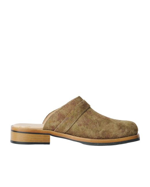 Our Legacy Brown Camion Mules for men