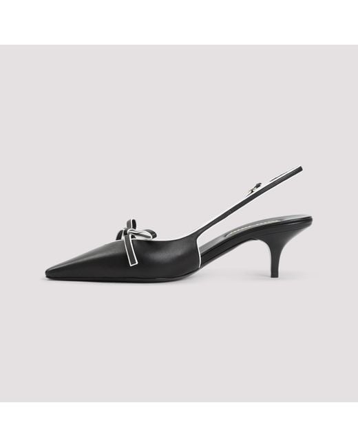Miu Miu Multicolor Pointed-Toe Slingback Pumps
