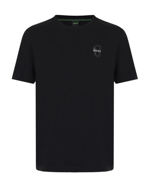 Boss Black Boss Carabiner Artwork Regular-Fit T-Shirt for men