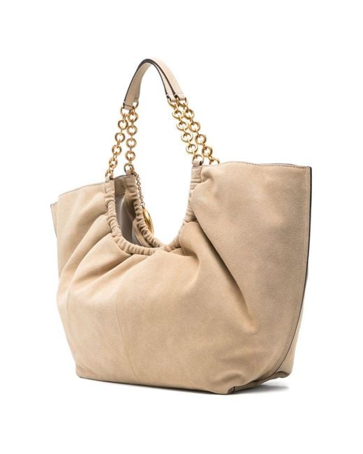 Michael Kors Natural Indie Large Shoulder Bag