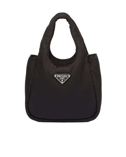 Prada Black Soft Padded Re-Nylon Mini-Bag