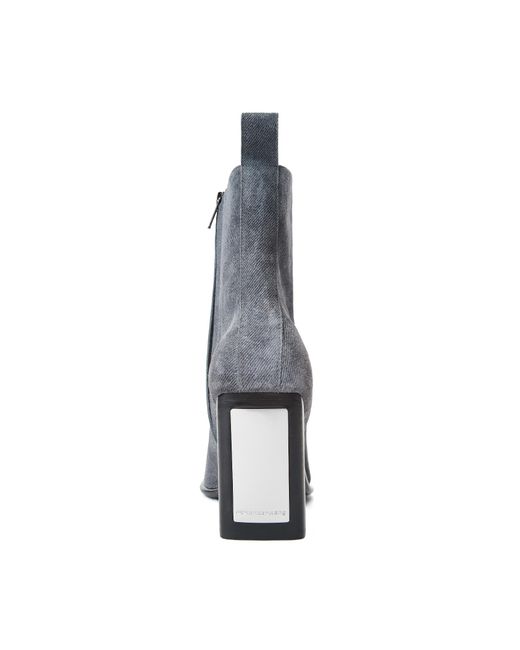 Alexander Wang Black 95Mm Throttle Ankle Boot