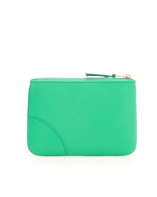 Comme des Garçons Green Classic Leather Wallet