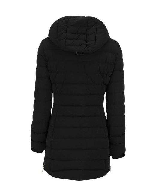 Moose Knuckles Black Rockcliff Padded Hooded Jacket