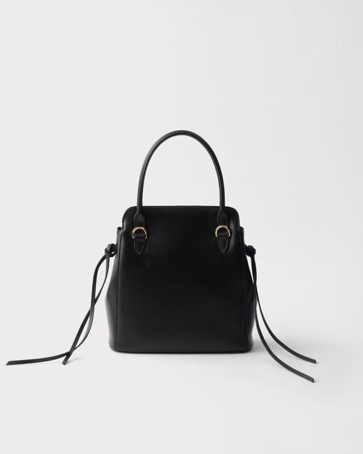 Prada Brown Carry Mini Leather Handbag