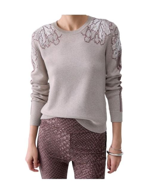 Liu Jo Black Jacquard Sweater