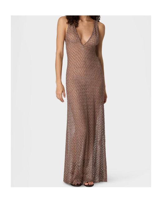 Missoni Brown Maxi Dresses