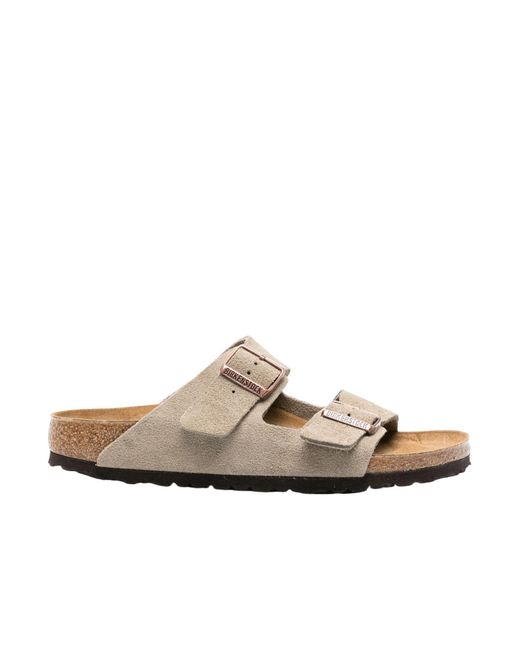 Birkenstock Brown Arizona Buckled Flat Sandals for men