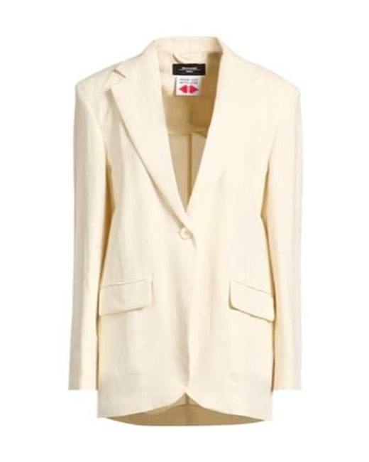 Weekend by Maxmara Natural Single-Breasted Blazer