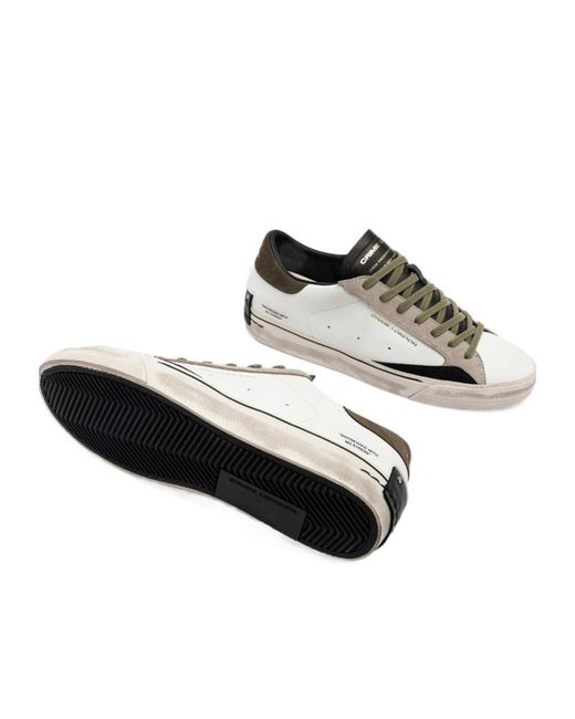 Crime London Multicolor Distressed 2.0 Sneakers for men