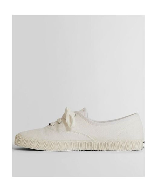 Chloé White Robyn Lace-Up Sneakers