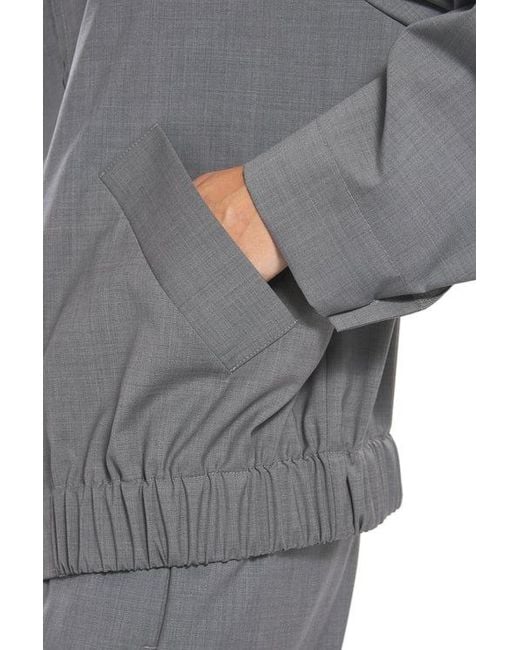 Barena Gray Long-Sleeved Jacket