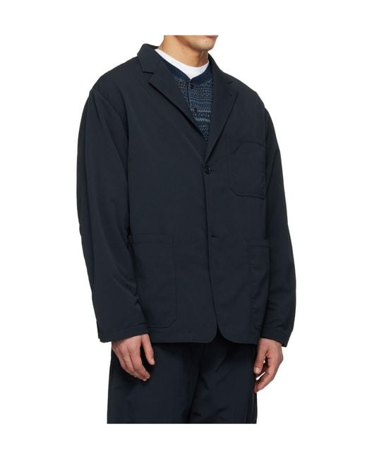 Nanamica Blue Alphadry Club Suit Jacket for men