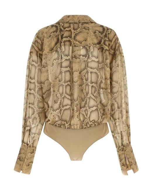 ANDAMANE Natural Paloma Bodysuit