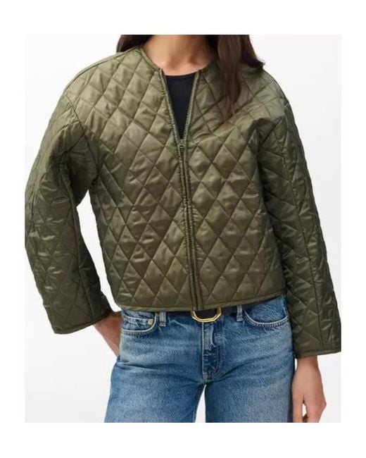 Rag & Bone Green Long-Sleeved Casual Jacket