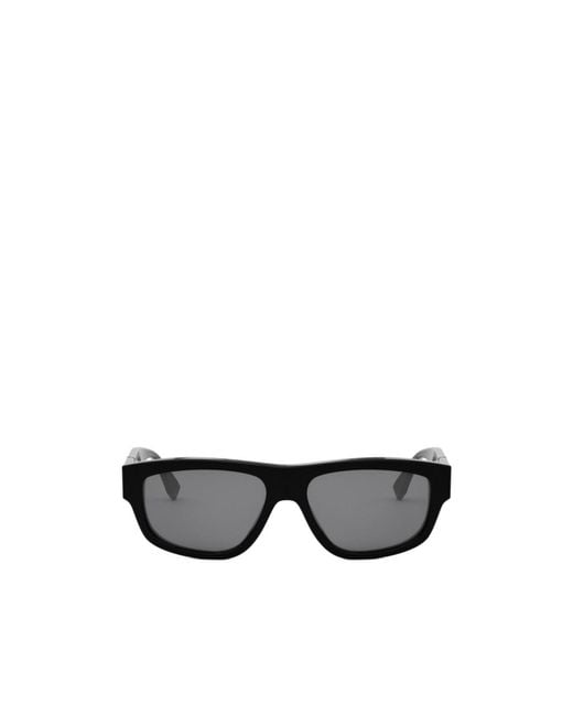 Fendi Black Eyewear Square-Frame Sunglasses for men