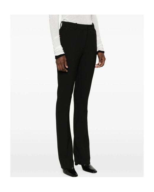 IRO Black Flared Casual Pants