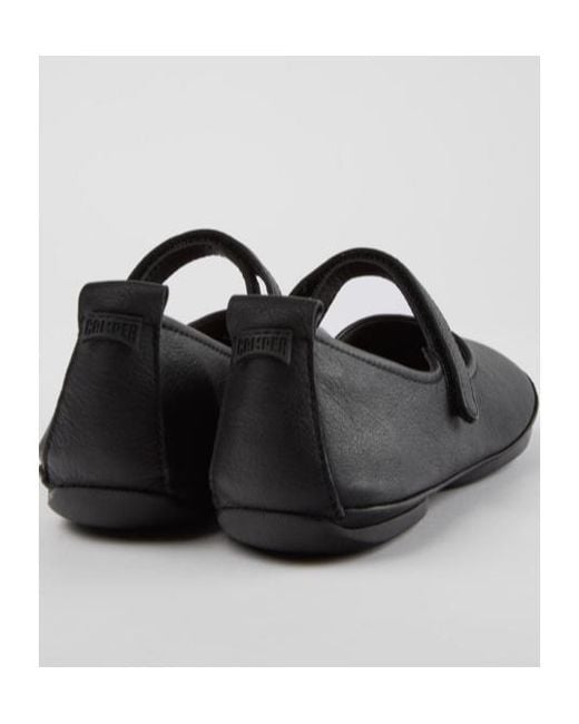 Camper Black Right Nina Ballet Flats