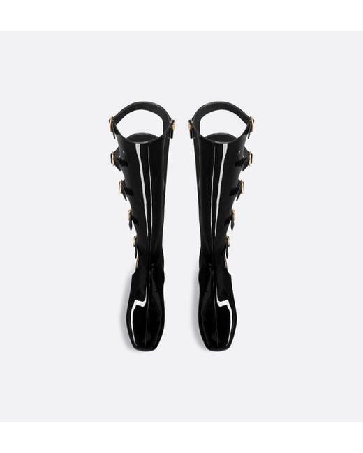 Dior Black D-Idole High-Heeled Boots
