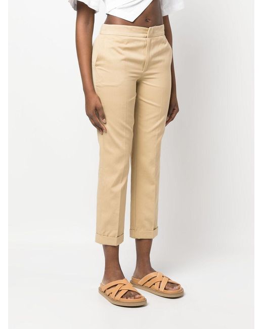Twinset Natural Cigarette Trousers
