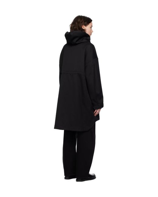 Canada Goose Black Olivine Parker Long-Sleeved Coat
