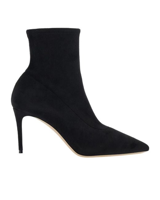 Casadei Black Julia Ankle Boots
