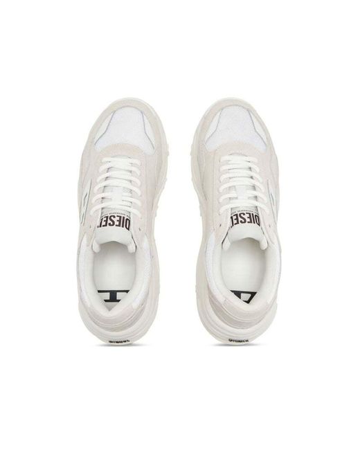 DIESEL White S-Savannah Sneakers