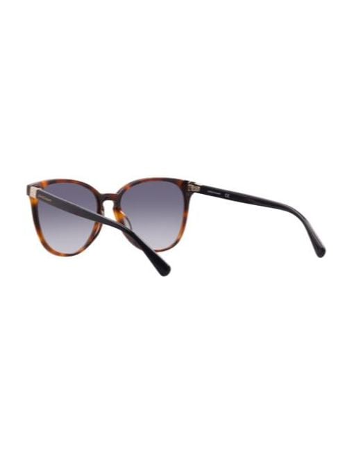 Longchamp Metallic Tortoiseshell Sunglasses