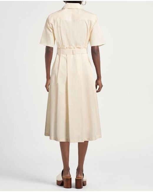MAX&Co. Natural Shirt Dresses