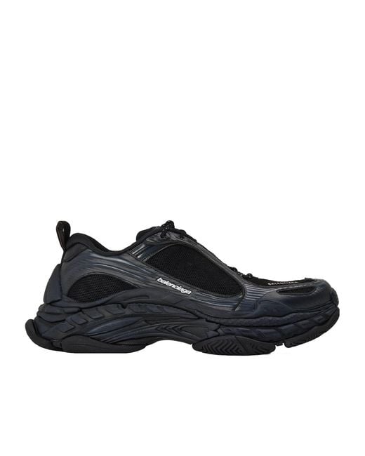 Balenciaga Black Thick-Soled Sports Shoes for men