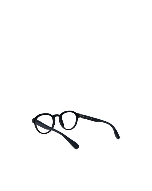 Mykita White Round Frame Glasses for men