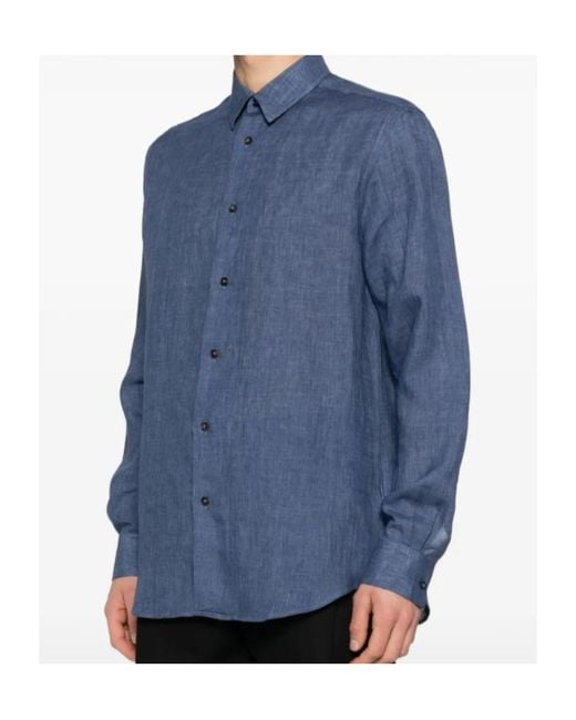 Paul Smith Blue Buttoned Shirt for men