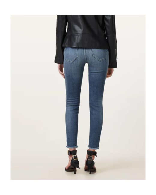 AllSaints Blue Miller Jeans
